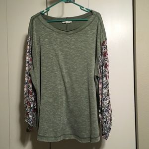 Indigo Thread Co. Long sleeve shirt, size XL